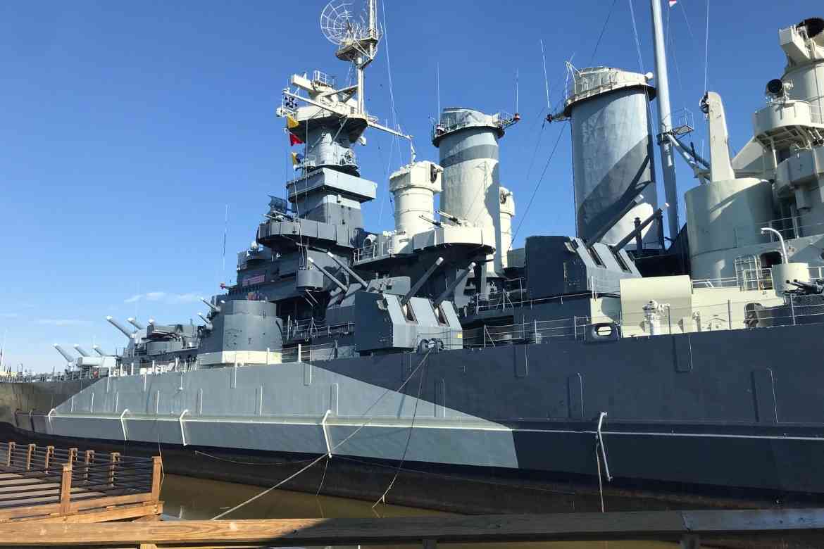 USS NC Battleship
