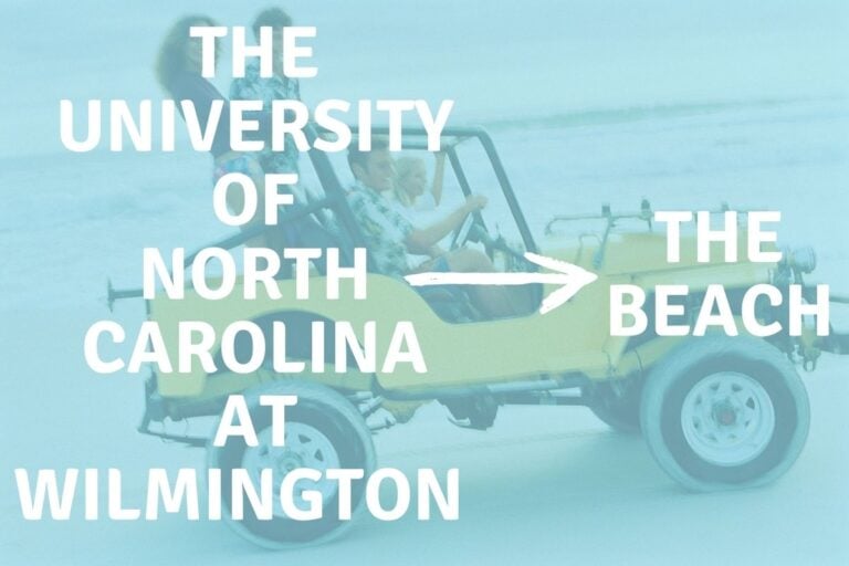How Far is the University of North Carolina at Wilmington From The Beach?