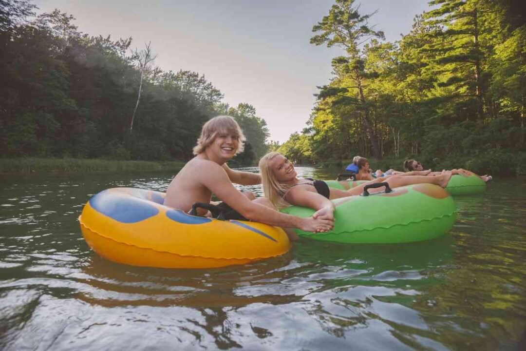 3 Lazy Rivers You Can Tube Down Near Gatlinburg
