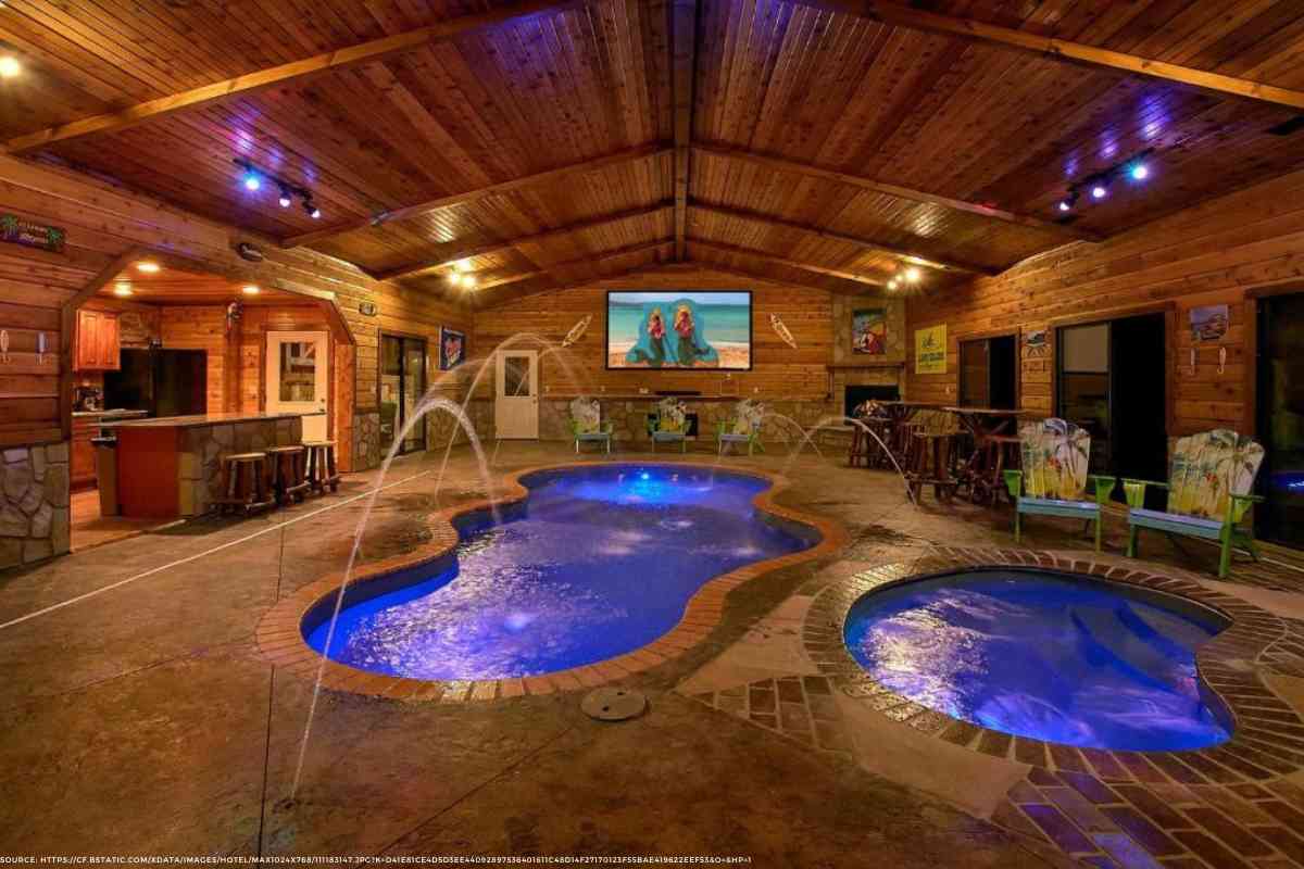 tennessee mountain cabins with indoor pools 3 1