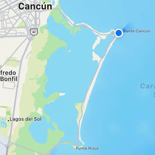 Cancun Map