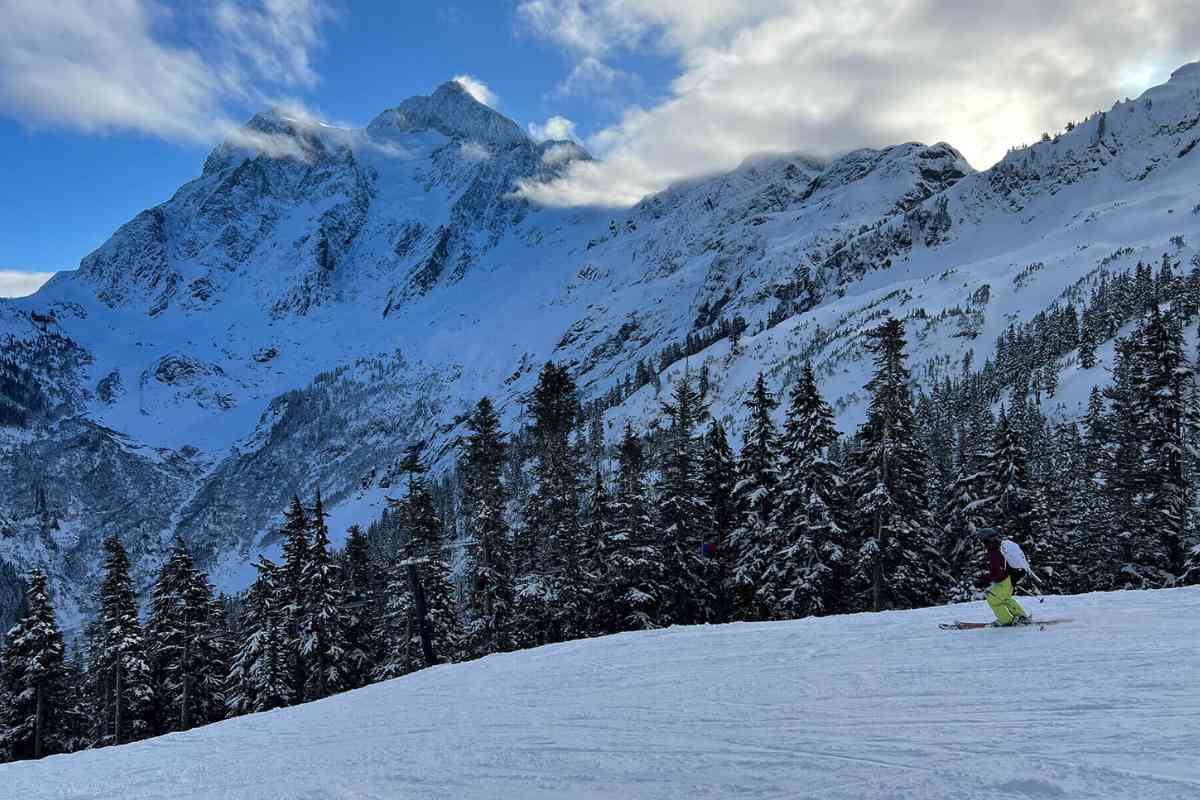 ski resort with most snow in us