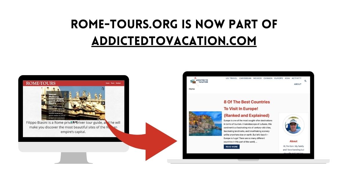 Rome-Tours.org Is Now Part of addictedtovacation.com